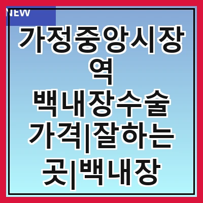 가정중앙시장역 백내장수술 가격|잘하는곳|백내장 수술비용|저렴한 곳|싼곳|싸게 하는곳