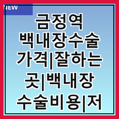 금정역 백내장수술 가격|잘하는곳|백내장 수술비용|저렴한 곳|싼곳|싸게 하는곳
