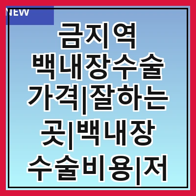 금지역 백내장수술 가격|잘하는곳|백내장 수술비용|저렴한 곳|싼곳|싸게 하는곳