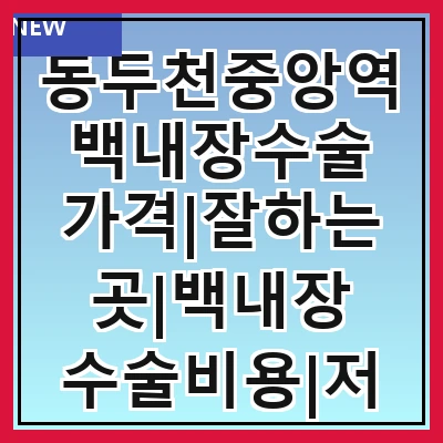 동두천중앙역 백내장수술 가격|잘하는곳|백내장 수술비용|저렴한 곳|싼곳|싸게 하는곳