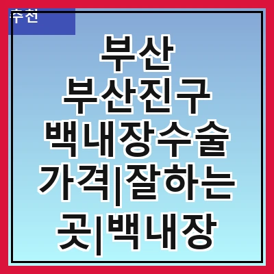 부산 부산진구 백내장수술 가격|잘하는곳|백내장 수술비용|저렴한 곳|싼곳|싸게 하는곳