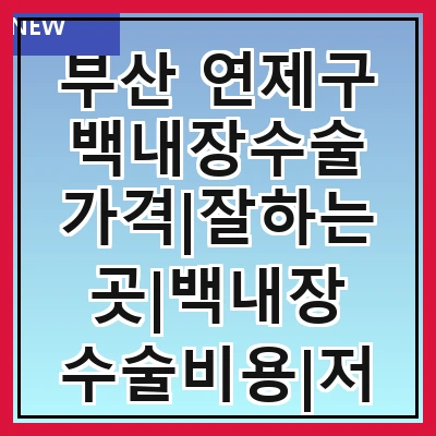 부산 연제구 백내장수술 가격|잘하는곳|백내장 수술비용|저렴한 곳|싼곳|싸게 하는곳