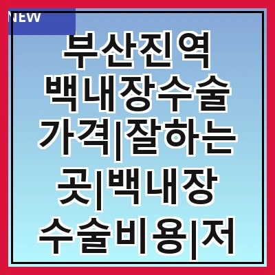 부산진역 백내장수술 가격|잘하는곳|백내장 수술비용|저렴한 곳|싼곳|싸게 하는곳