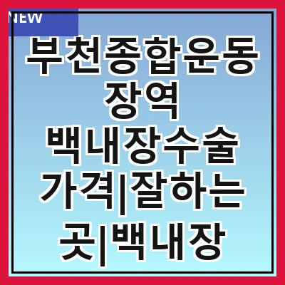 부천종합운동장역 백내장수술 가격|잘하는곳|백내장 수술비용|저렴한 곳|싼곳|싸게 하는곳