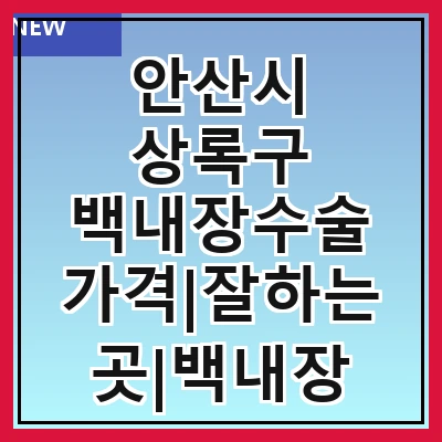 안산시 상록구 백내장수술 가격|잘하는곳|백내장 수술비용|저렴한 곳|싼곳|싸게 하는곳