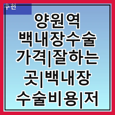 양원역 백내장수술 가격|잘하는곳|백내장 수술비용|저렴한 곳|싼곳|싸게 하는곳