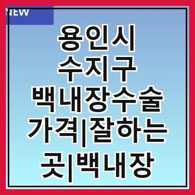 용인시 수지구 백내장수술 가격|잘하는곳|백내장 수술비용|저렴한 곳|싼곳|싸게 하는곳