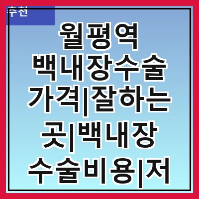 월평역 백내장수술 가격|잘하는곳|백내장 수술비용|저렴한 곳|싼곳|싸게 하는곳