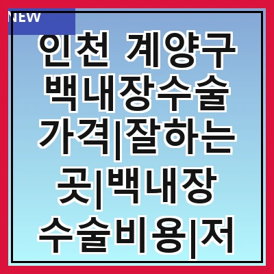 인천 계양구 백내장수술 가격|잘하는곳|백내장 수술비용|저렴한 곳|싼곳|싸게 하는곳