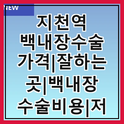 지천역 백내장수술 가격|잘하는곳|백내장 수술비용|저렴한 곳|싼곳|싸게 하는곳