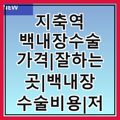 지축역 백내장수술 가격|잘하는곳|백내장 수술비용|저렴한 곳|싼곳|싸게 하는곳