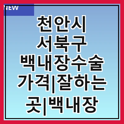 천안시 서북구 백내장수술 가격|잘하는곳|백내장 수술비용|저렴한 곳|싼곳|싸게 하는곳