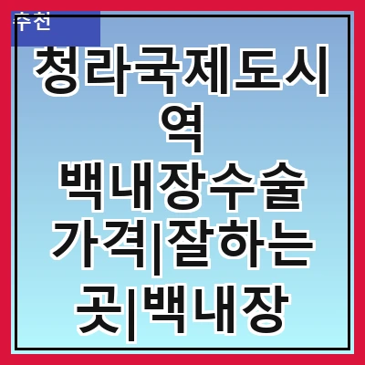 청라국제도시역 백내장수술 가격|잘하는곳|백내장 수술비용|저렴한 곳|싼곳|싸게 하는곳