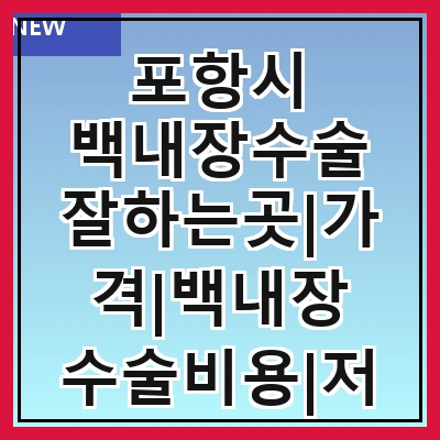 포항시 백내장수술 잘하는곳|가격|백내장 수술비용|저렴한 곳|싼곳|싸게 하는곳